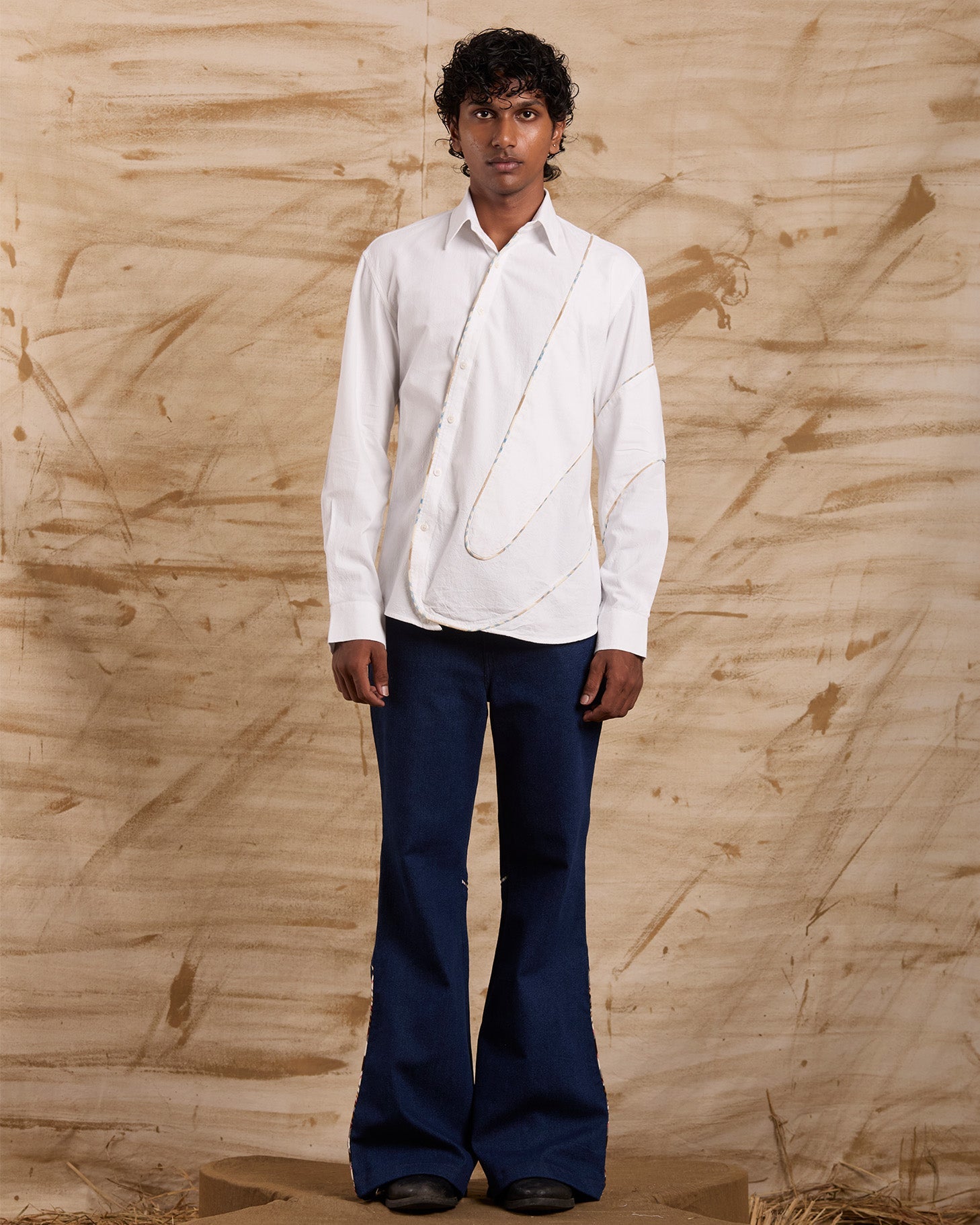 Evergreen Shirt - White Checks