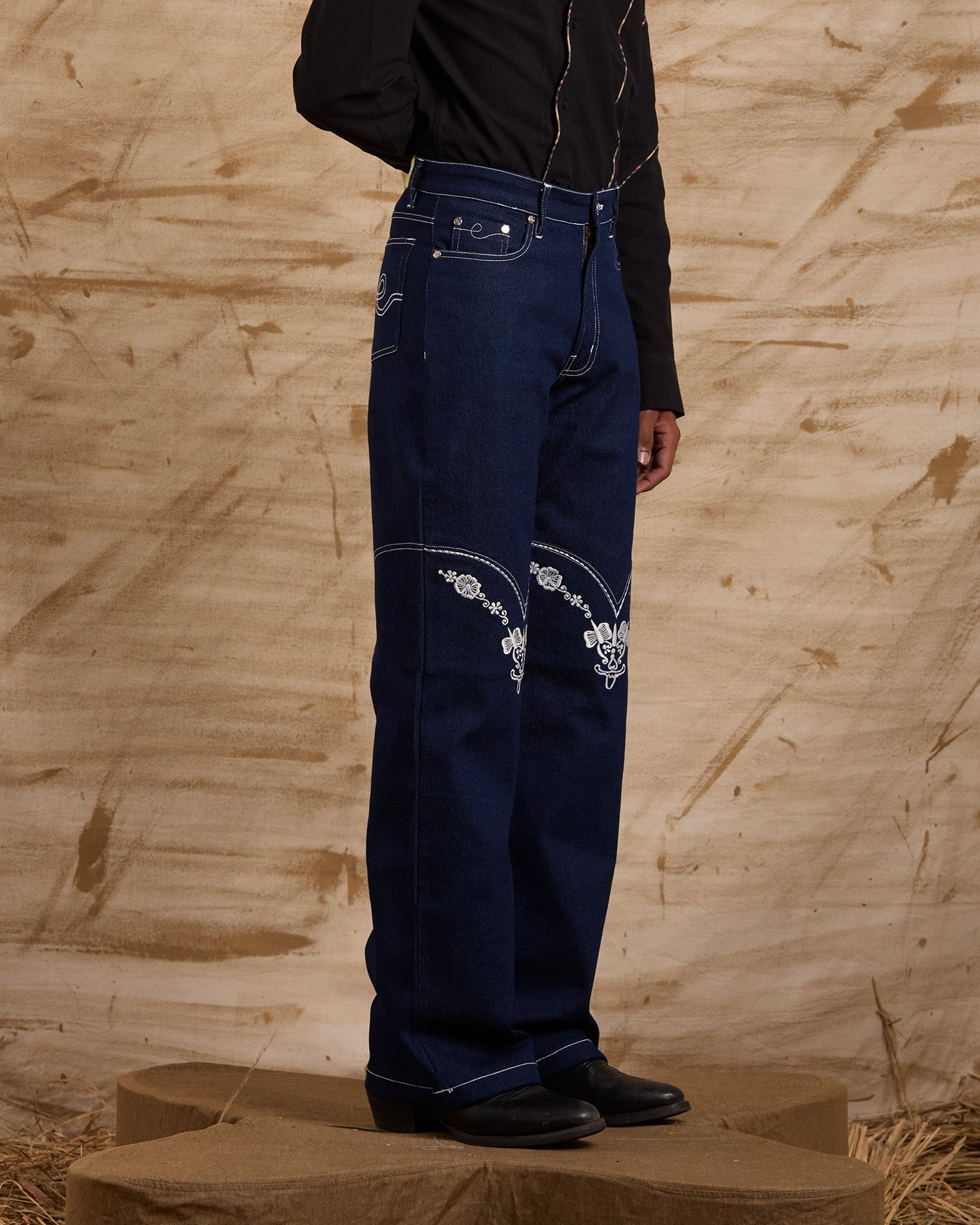 Running Out Embroidered Bottoms