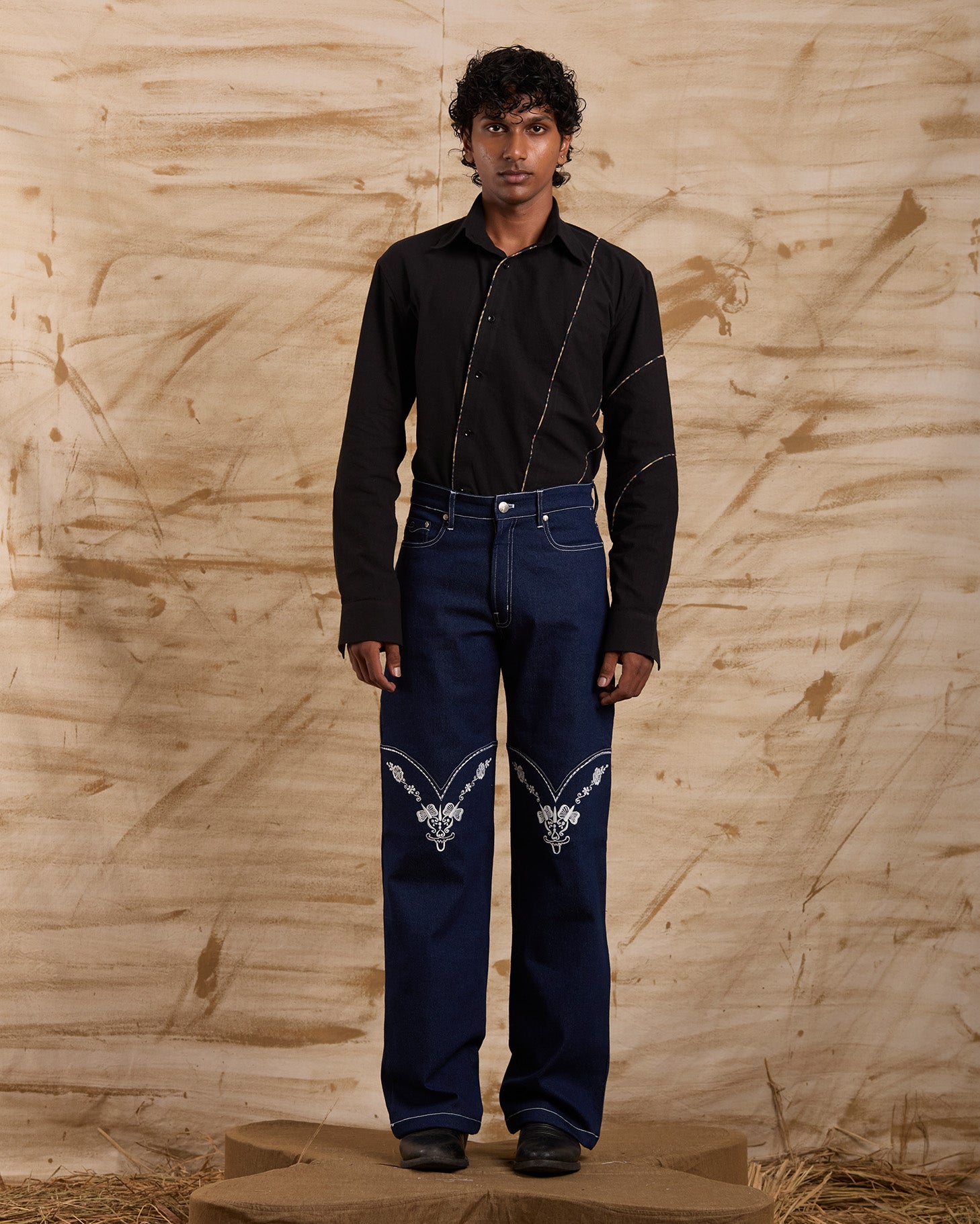 Running Out Embroidered Bottoms