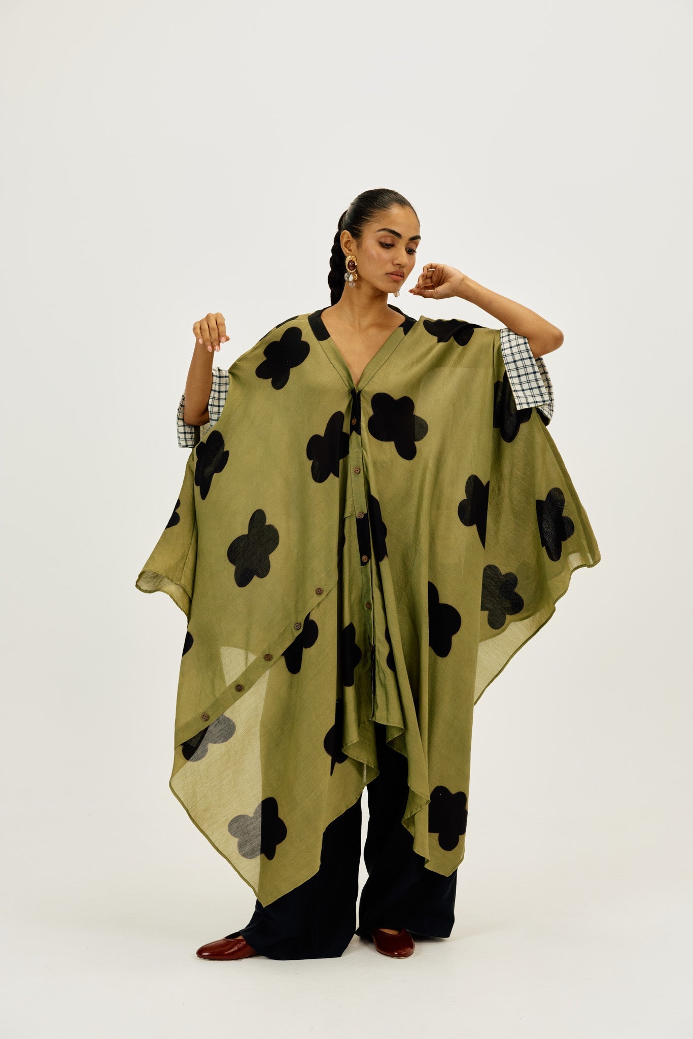 Kuro Asymmetrical Shirt