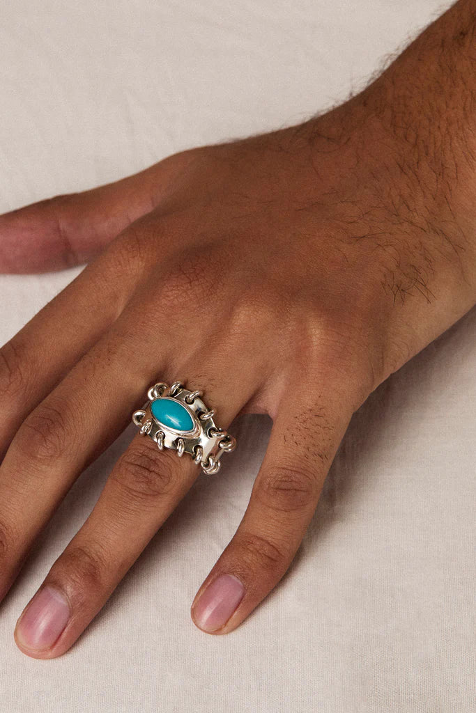Nazar Ring Turquoise