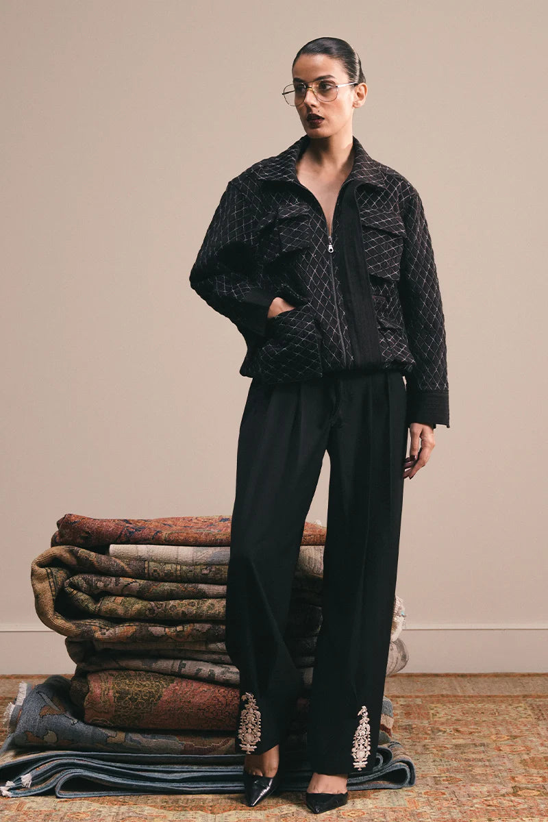 Shai Hand Embroidered Trousers