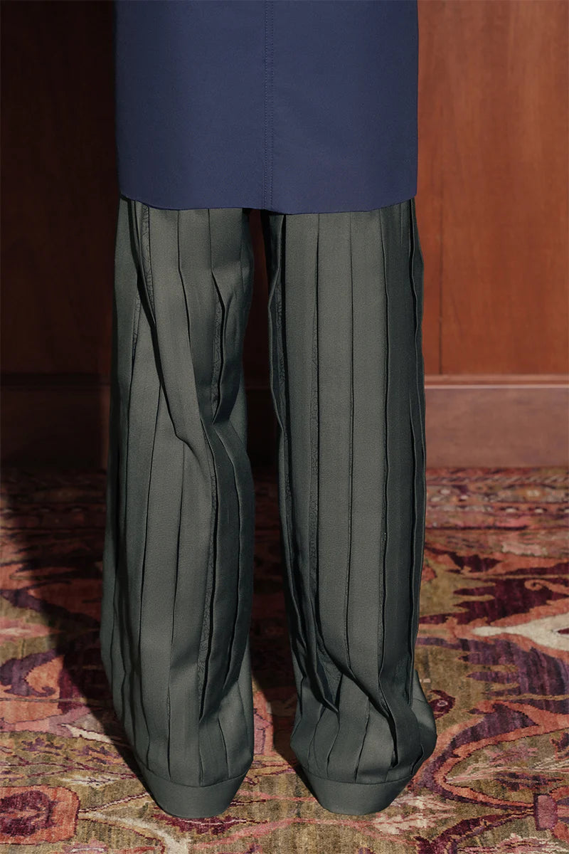 Ruya Hand Crafted Pleated Trousers