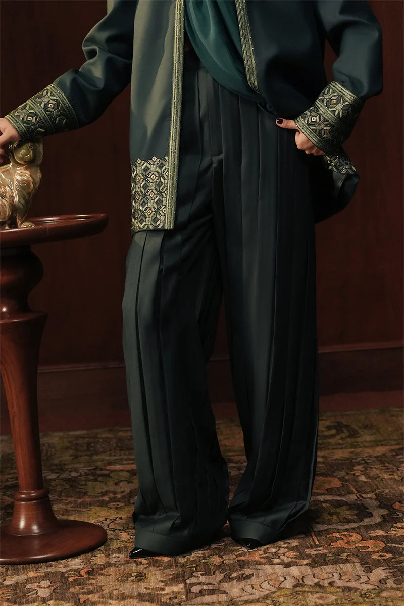 Ruya Hand Crafted Pleated Trousers