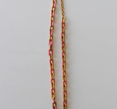 Pink Link Chain